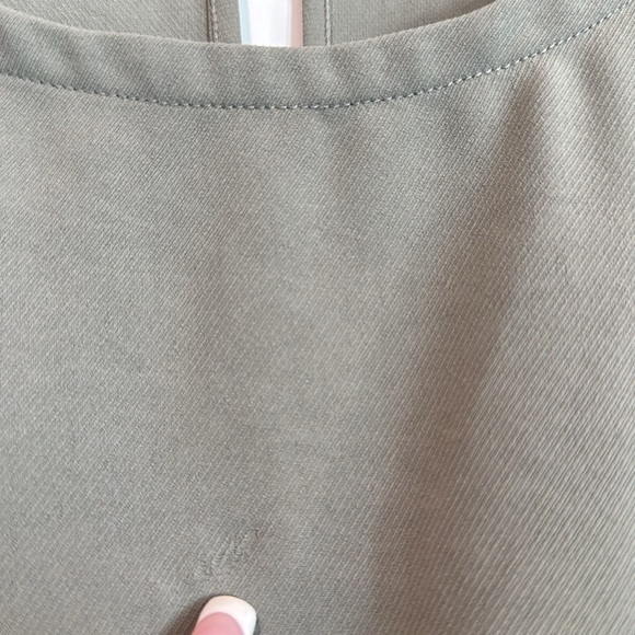 32 Degrees Ladies' Soft Twill Drawstring Dress Light Green Size Large - Picture 8 of 10